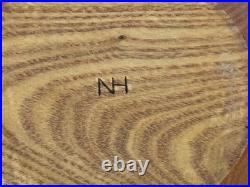 Nathan Hart Oklahoma Cheyenne Indian Art Turned Wood Sculpture Vessel Bowl Vtg