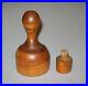 Old Antique Vtg 19th C 1800s Shaker Maple Donut / Biscuit Cutter Complete Nice