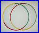 Old Antique Vtg Ca 1920s Two Folk Art Carved Wooden Circus Hoops Original Paint