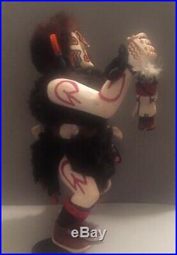 Old Native American Large Vintage Hopi Heheya Katsina Kachina Doll Wood Carving