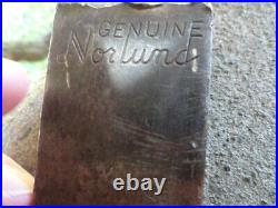 Old Used Vintage Antique Tools Axe Hatchet Genuine Norlund Voyageur Carving Wood