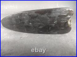 Pair Of Vintage African Heavy Ebony Wood Women Tribal Wall Sculpture