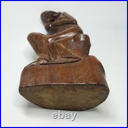 Pita Maha Goddess Wood Sculpture 8 Vintage Mas Bali Carving Ubud Rudolf Bonnet