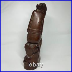 Pita Maha Goddess Wood Sculpture 8 Vintage Mas Bali Carving Ubud Rudolf Bonnet