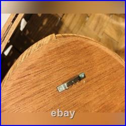 Praying Hands JESUS CHRIST Original Vintage Fine Art SOLID WOOD SCULPTURE Plaque