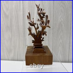 RARE Guillermo Kuhn Sanchez 3d Diver /Coral Art Wood Sculpture 91/100 Vintage