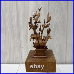 RARE Guillermo Kuhn Sanchez 3d Diver /Coral Art Wood Sculpture 91/100 Vintage