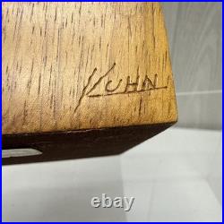 RARE Guillermo Kuhn Sanchez 3d Diver /Coral Art Wood Sculpture 91/100 Vintage