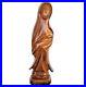 RARE Vintage DAN KARNER Circa 1930s-1940s Abstract Madonna & Child Wood Carving