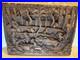 RARE Wood Carving Bali Balinese Vintage Antique Unique large 19.75 x 15.25 WOW