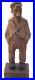 Rare Vtg Carved Wood Sculpture Artist Carl Johan Trygg Wooden 6.5 Hobo Figure