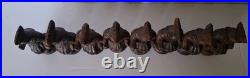 Rare Vtg Figural Chess Set Hand Carved Solid Olive Wood Israel Complete Set (32) Rare Vtg Figural Chess Set Hand Carved Solid Olive Wood Israel Complete Set (32)