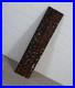 Rare wooden sculpture hand carved from a single piece of tropical wood