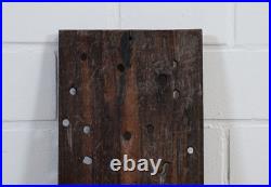 Rare wooden sculpture hand carved from a single piece of tropical wood