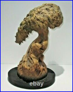 Rick Cain Limited Edition Canopy Nude Woman Tree Sculpture on Stand 96/2000 Rare