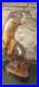 River Gamblor by Tom Taber Vintage Otter Wood Carving Sculpture