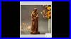 Saint Anthony Wooden Statue Vintage Style Religious Catholic Statue Religious Christian Decor Han