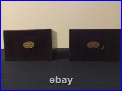 Selamat Designs Vintage Hand Carved Cat And Mouse WOOD BOOKENDS Sculpture