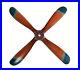 Small 4 Blade Wooden Propeller 28 Airplane Aviation Wall Mount Hanging Decor