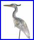Tall Vintage Sculpture Wooden Heron Hand Carved By BOB CARNEY signed Large