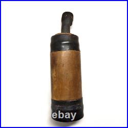 Tribal Batak Betel Nut Lime Container Buffalo Horn & Wood Sculpture Vintage