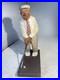 Unique Vintage C. O. Trygg Wood Carving Golfer 1954 Sweden Signed