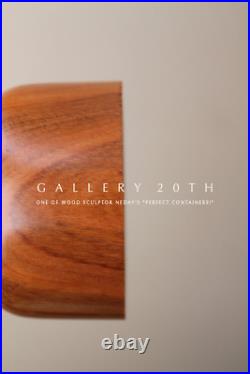 VINTAGE! NEDAY PERFECT CONTAINER WOOD SCULPTURE! 1 Of 20 COLLECTOR ART POTTERY