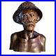 VTG 9 Wood Sculpture Tilem Gallery Mas Bali Njana Fisherman Old Man Bust