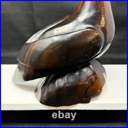 VTG Art Eisenbrand Handcarved Wood Dove Dove Of Peace