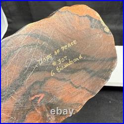 VTG Art Eisenbrand Handcarved Wood Dove Dove Of Peace