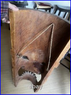 VTG Huge TIKI TRIBAL MASK WOOD FACE WALL HANGING