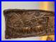 VTG Victor Ivanoff Signed Voortrekker Wagon Train Scene Wood Carving Wall Art