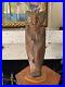 VTG Wood Sculpture Signed by Roberto Macias RARE Large COA Tribal Folk Art