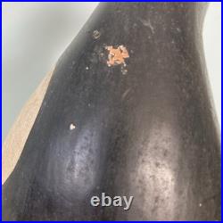 Vintage 12 Carved Wooden Folk Art Penguin