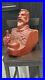 Vintage 18x12 Carved Wood Pharmacist Statue Bust Apothecary Carving Rx Doctor