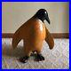 Vintage 19 Wood Penguin Sculpture Statue Figurine WithDamage Punta Arenas Chile