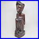 Vintage 1940 Pita Maha Wooden Statue Art Deco Balinese Wood Sculpture Vintage
