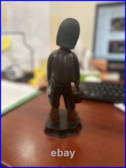 Vintage 1950s Vietnam NGUYEN THANH LE Vietnamese Wood Sculpture Wooden Figure