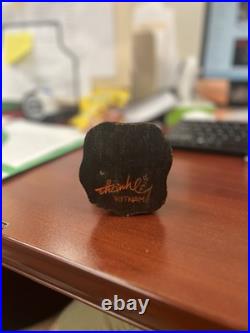 Vintage 1950s Vietnam NGUYEN THANH LE Vietnamese Wood Sculpture Wooden Figure