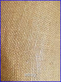 Vintage 1960s Sculptural Walnut Carved Wood Table Lamp Mid Century MCM Modern