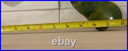 Vintage 1979 Alaska Shaped 3D Hand Painted Signed Wood Clock Art Sculpture READ
