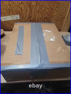 Vintage 1985 G. Obeng Hand-Carved Abstract Wood Sculpture Ghana Modernist