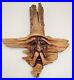 Vintage 1986 Wood Spirit Old Man Face Carving Signed Ferni