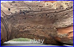 Vintage 1988 Bob Lundy Wood Carving Sculpture Indian Man Cowboy 18 Dual