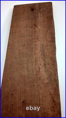 Vintage 80s 90s African traditional peasant themed wood sculpture wooden hanging