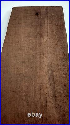 Vintage 80s 90s African traditional peasant themed wood sculpture wooden hanging