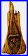 Vintage 90's Signed Jack Leslin Large Wood Carving Tree Spirit Wizard Folk Art