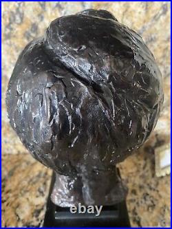Vintage Abraham Lincoln Bust by Leo Cherne, Signed and Dated 1955 Rare Vintage