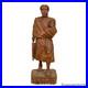 Vintage African Figural Woman & Baby Wood Carved Sculpture