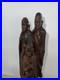 Vintage African Maasai Wood Sculpture Family Hand Carved 12 African Art